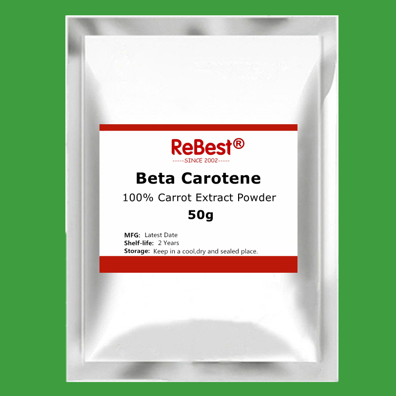 Natrual Food Grade 10% Beta Carotene Powder，Eye and SKin Health Support, Antioxidant properties, Immune System Support