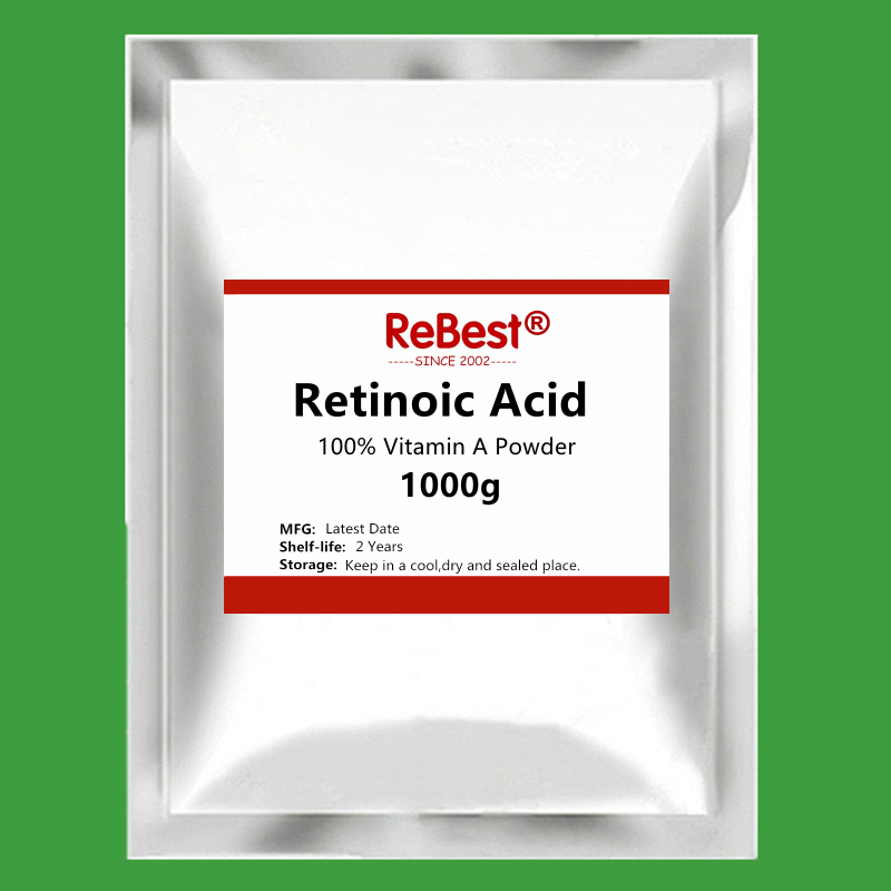 99% Retinoic Acid  Vitamin A Powder,Whitening and Brightening Skin, Remove Acne and Reduce Wrinkles,Water Soluble Powder
