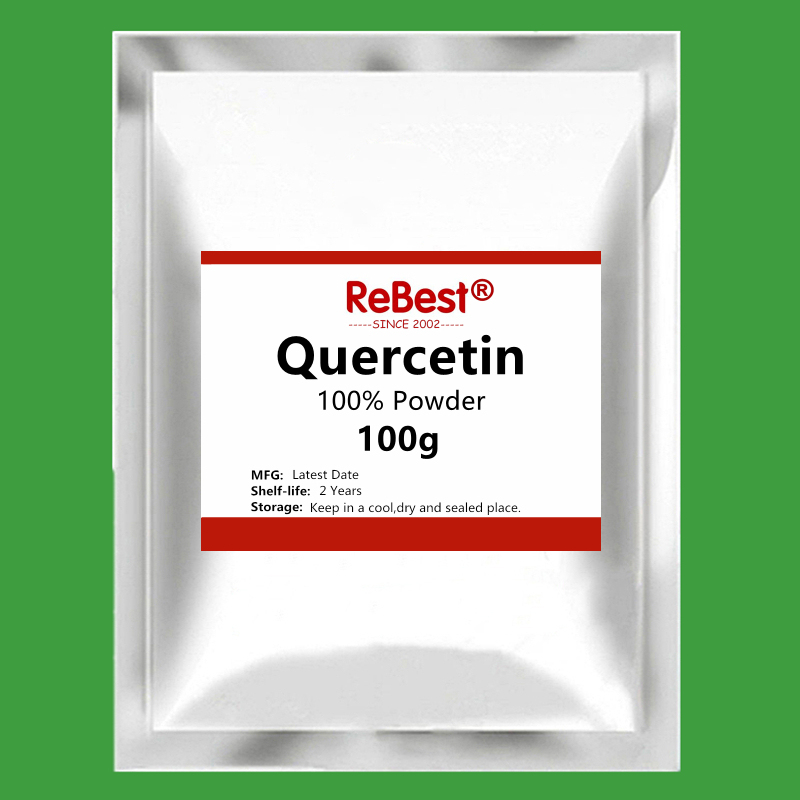 50g-1000g Natural 98% Quercetin Sophora Japonica Extract Powder  - Bioflavonoids Supplement for Immune Support & Respiratory Health, Seasonal Allergy Support | Heip ease oxidative stress for Men and Women