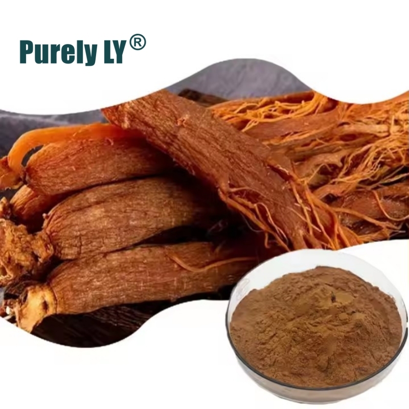 100% Red Ginseng Extract Powder,Standardized to 10% Ginsenosides,Panax Ginseng Non-GMO, Anti Cancer,Support Energy, Male Performance, & Immune System