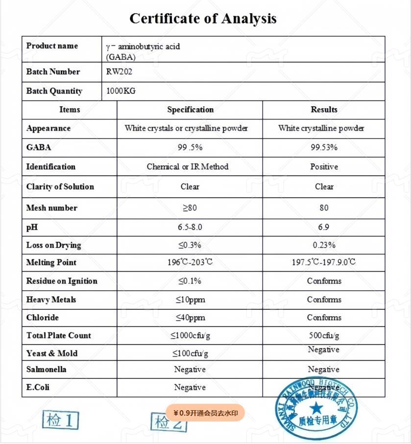 100% Premium GABA Powder for Restful Sleep & Anxiety Relief‌ – High-Quality Gamma-Aminobutyric Acid Supplement to Promote Calmness and Enhance Well-being