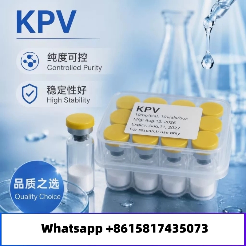 KPV  lyophilized powder 10mg*10 bottle/box KP10 Repairing and Skin-Nourishing Highly Active Freeze-Dried Peptide Powder