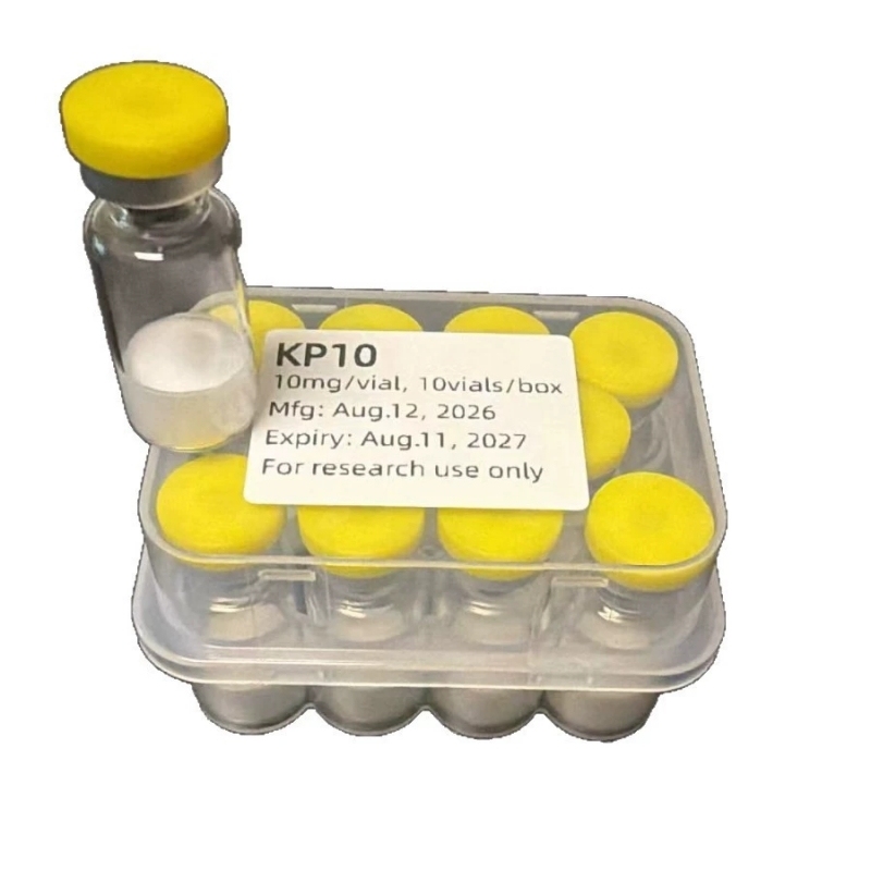 KPV  lyophilized powder 10mg*10 bottle/box KP10 Repairing and Skin-Nourishing Highly Active Freeze-Dried Peptide Powder