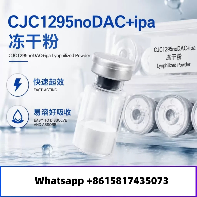 CJC1295noDAC+ipa lyophilized powder 10mg*10 bottle/box  Repairing and Skin-Nourishing Highly Active Freeze-Dried Peptide Powder