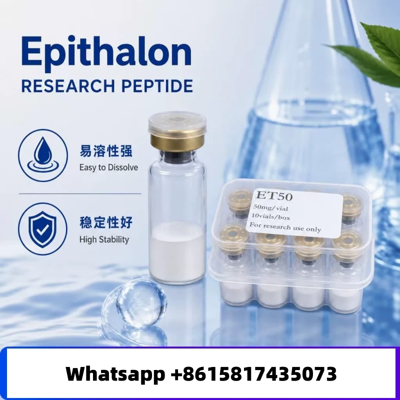 ET50 Epithalon lyophilized powder 10 bottle/box Repairing and Skin-Nourishing Highly Active Freeze-Dried Peptide Powder