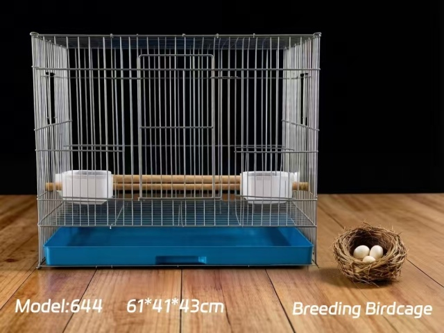 alt="Wholesale Stainless Steel Foldable Bird Cage"