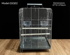 alt="Wholesale Stainless Steel Foldable Bird Cage"