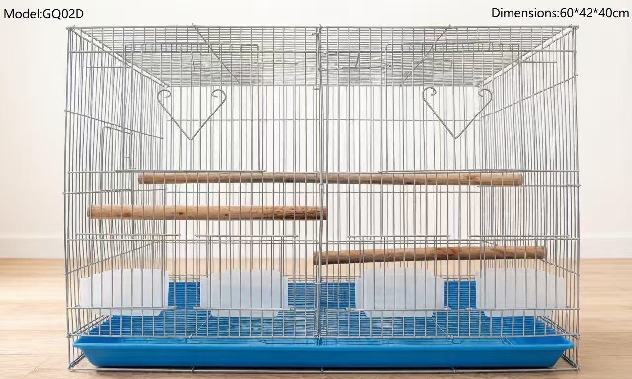 alt="Wholesale Stainless Steel Foldable Bird Cage"