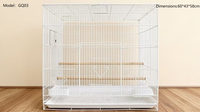 alt="Wholesale Stainless Steel Foldable Bird Cage"