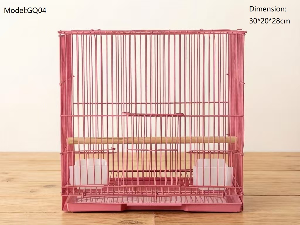 alt="Wholesale Stainless Steel Foldable Bird Cage"