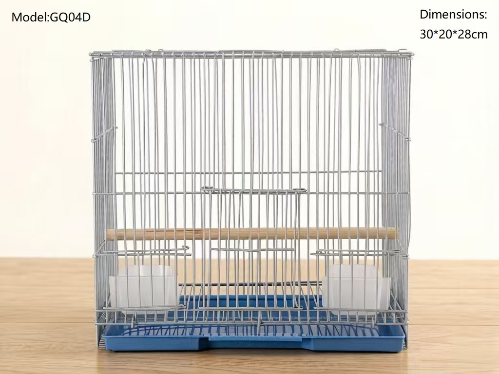 alt="Wholesale Stainless Steel Foldable Bird Cage"