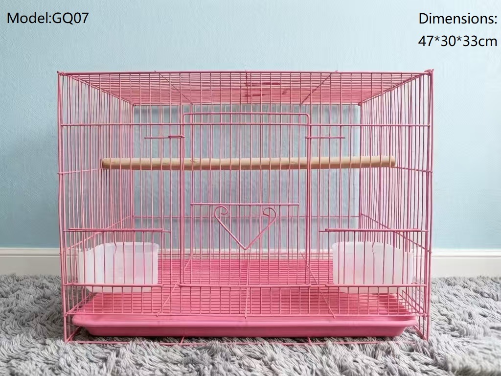 alt="Wholesale Stainless Steel Foldable Bird Cage"
