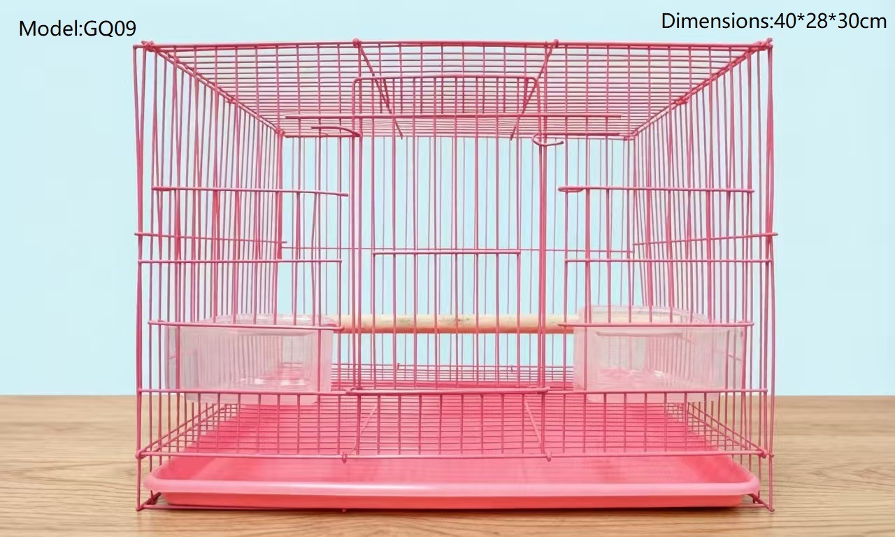 alt="Wholesale Stainless Steel Foldable Bird Cage"