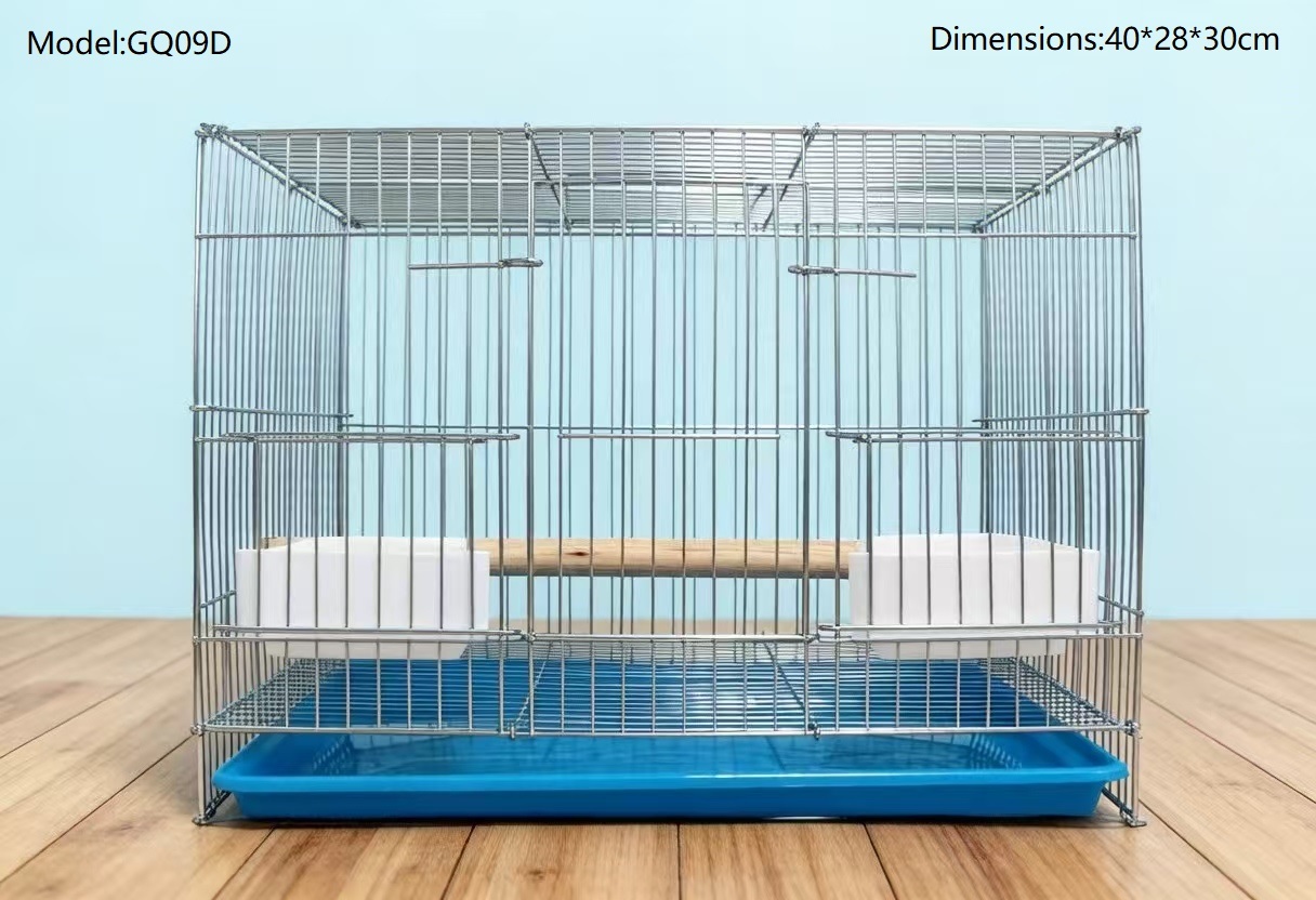 alt="Wholesale Stainless Steel Foldable Bird Cage"