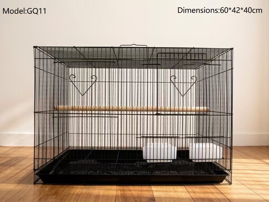 alt="Wholesale Stainless Steel Foldable Bird Cage"