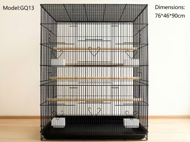 alt="Wholesale Stainless Steel Foldable Bird Cage"