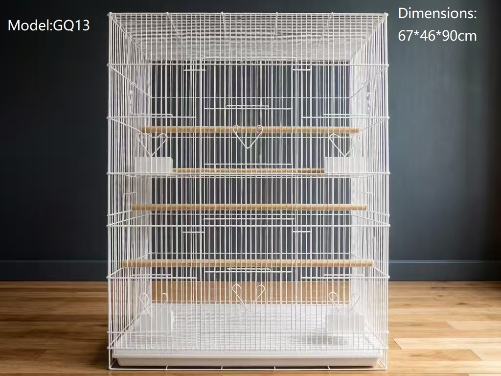 alt="Wholesale Stainless Steel Foldable Bird Cage"