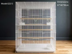 alt="Wholesale Stainless Steel Foldable Bird Cage"