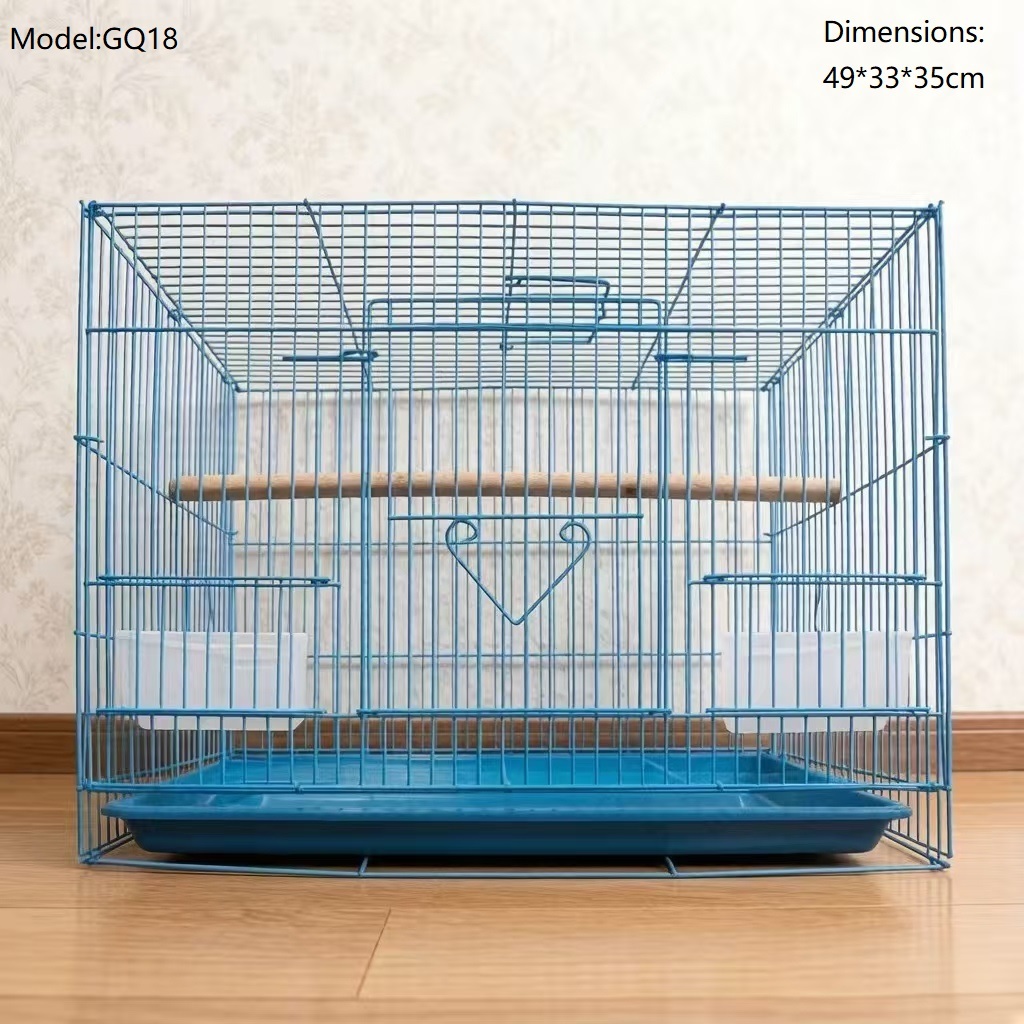 alt="Wholesale Stainless Steel Foldable Bird Cage"