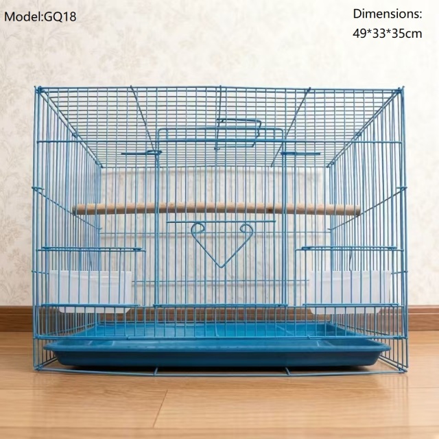 alt="Wholesale Stainless Steel Foldable Bird Cage"