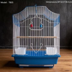 alt="Wholesale Stainless Steel Foldable Bird Cage"