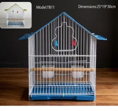 alt="Wholesale Stainless Steel Foldable Bird Cage"