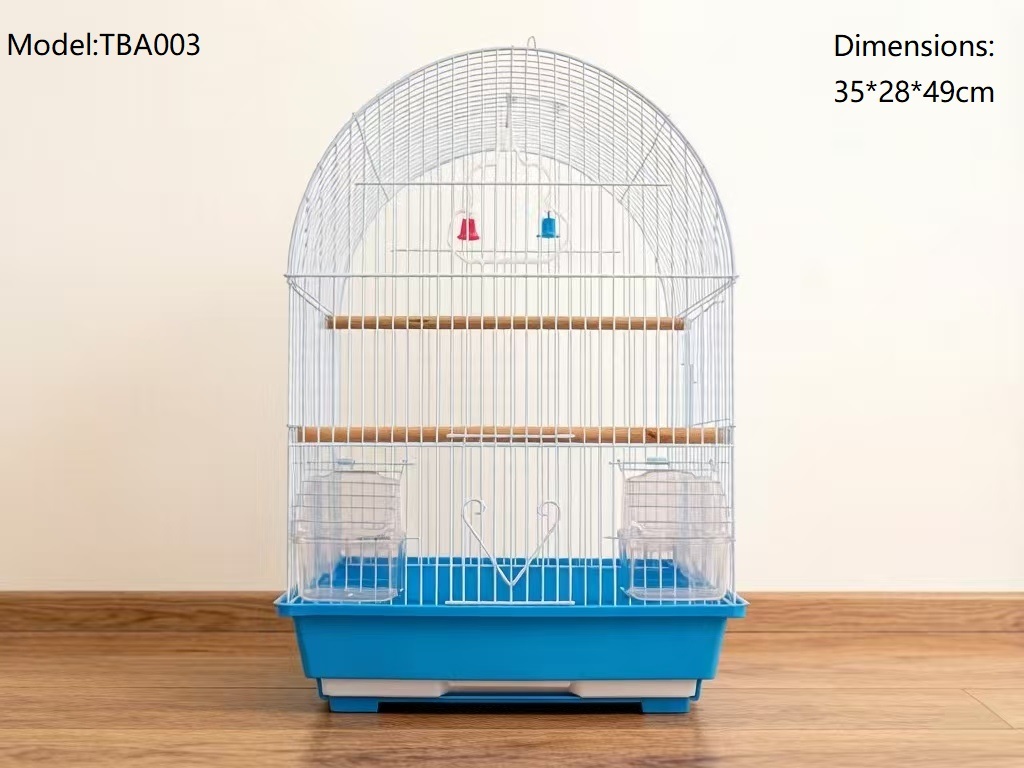 alt="Wholesale Stainless Steel Foldable Bird Cage"
