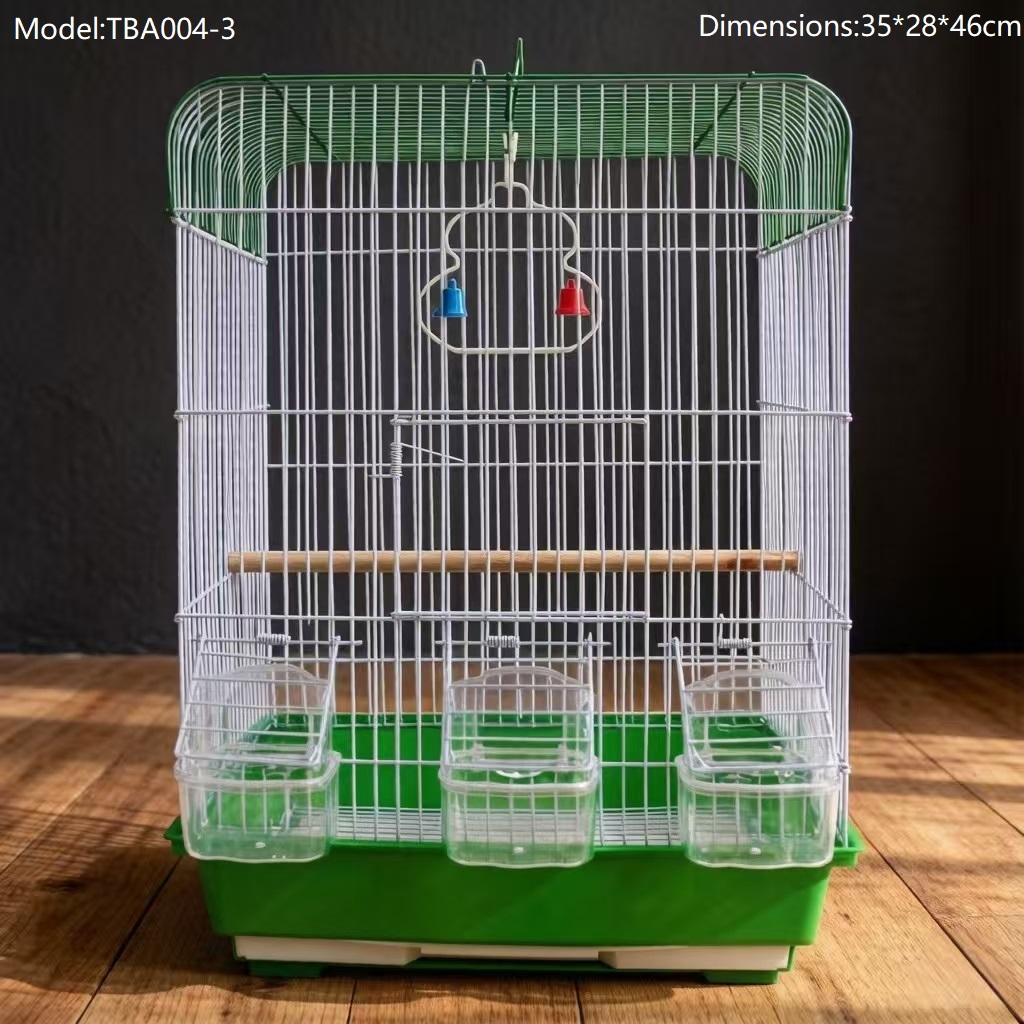 alt="Wholesale Stainless Steel Foldable Bird Cage"