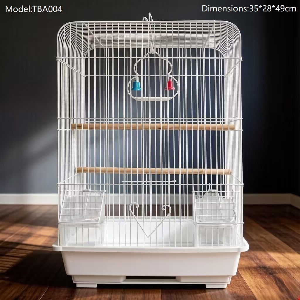 alt="Wholesale Stainless Steel Foldable Bird Cage"