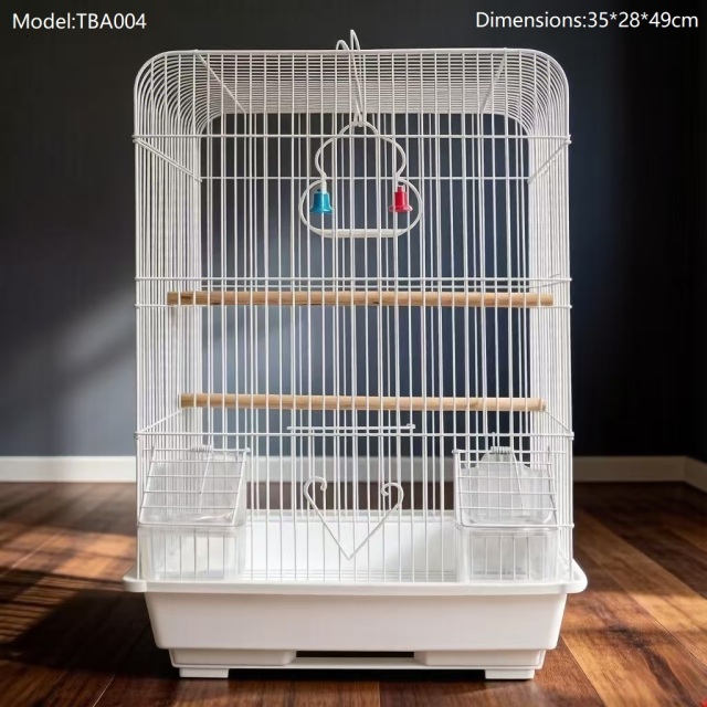 alt="Wholesale Stainless Steel Foldable Bird Cage"