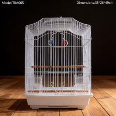 alt="Wholesale Stainless Steel Foldable Bird Cage"