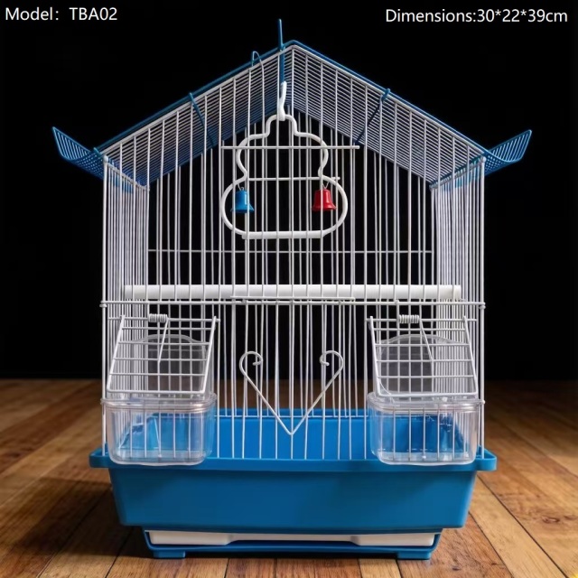 alt="Wholesale Stainless Steel Foldable Bird Cage"