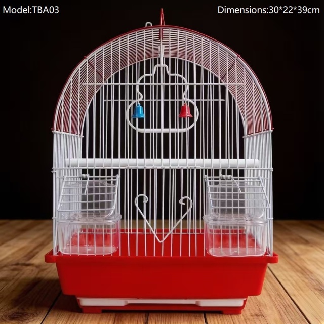 alt="Wholesale Stainless Steel Foldable Bird Cage"