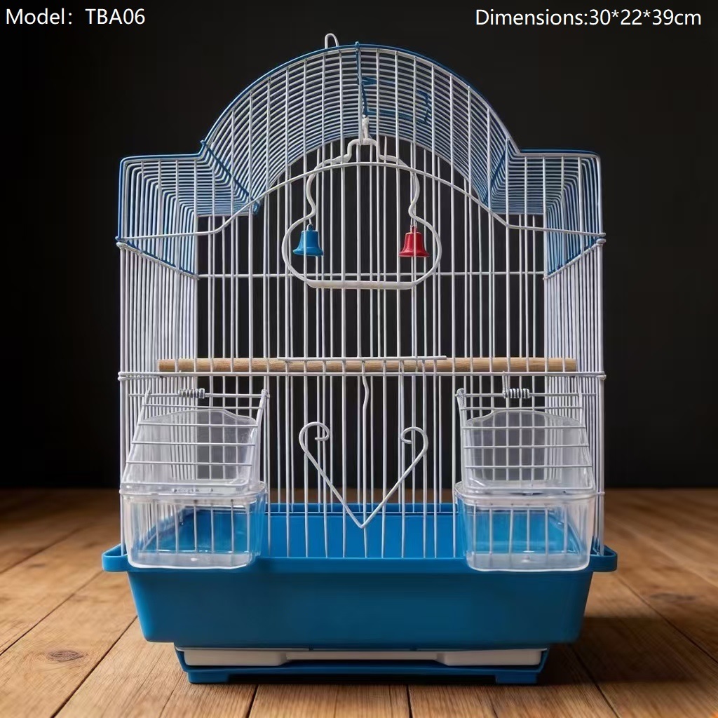alt="Wholesale Stainless Steel Foldable Bird Cage"