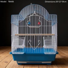alt="Wholesale Stainless Steel Foldable Bird Cage"