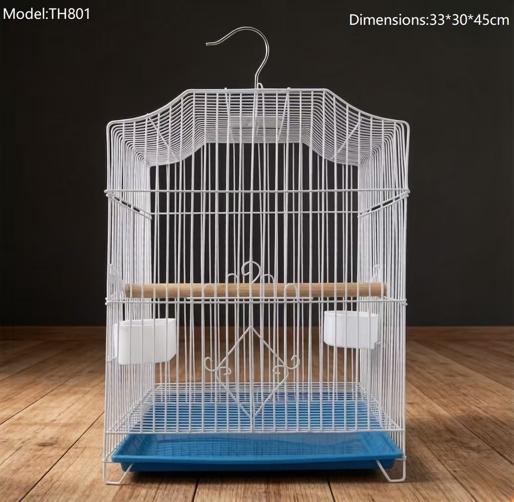 alt="Wholesale Stainless Steel Foldable Bird Cage"
