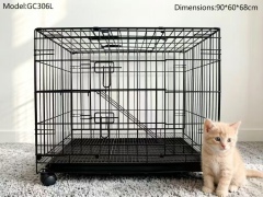 alt="Wholesale Stainless Steel Foldable Bird Cage"