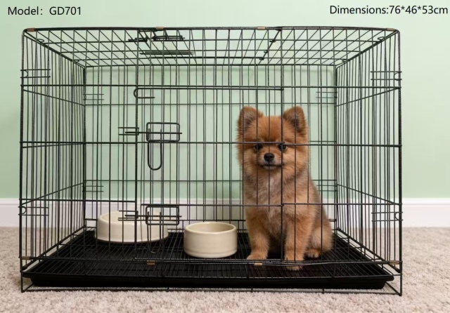 alt="Wholesale Stainless Steel Foldable Bird Cage"