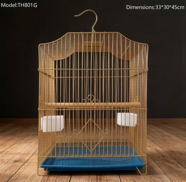 alt="Wholesale Stainless Steel Foldable Bird Cage"