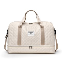 Travel Duffel Bag,Sports Tote Gym Bag,Shoulder Weekender Overnight Bag for Women