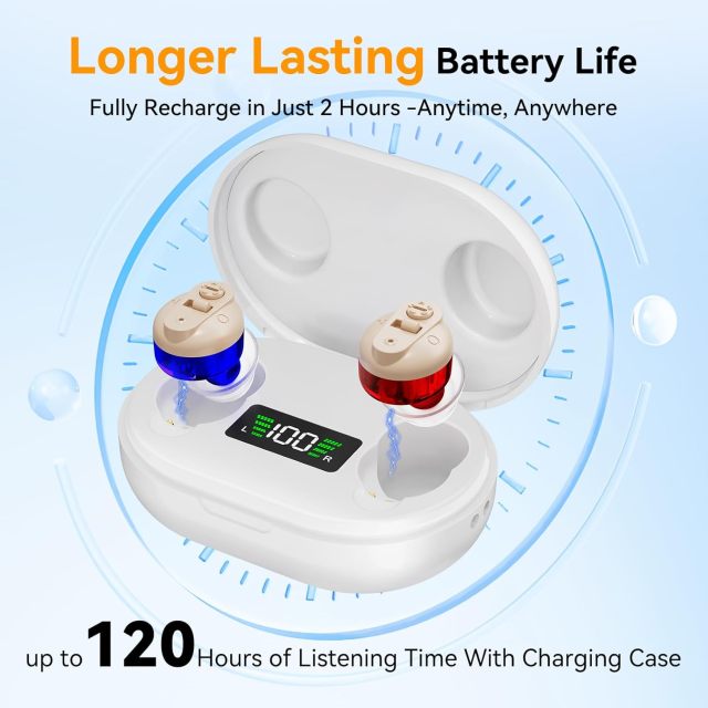 Rechargeable Invisible Hearing Aids
