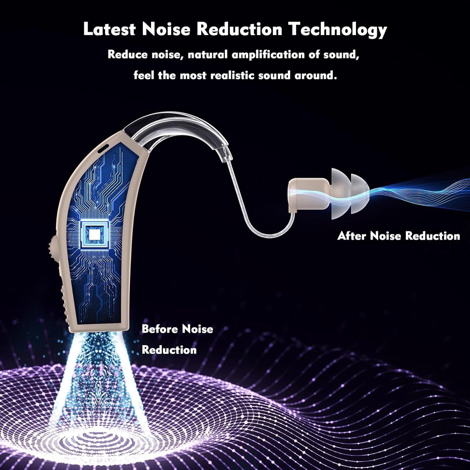Hearing Aids with Noise Cancelling