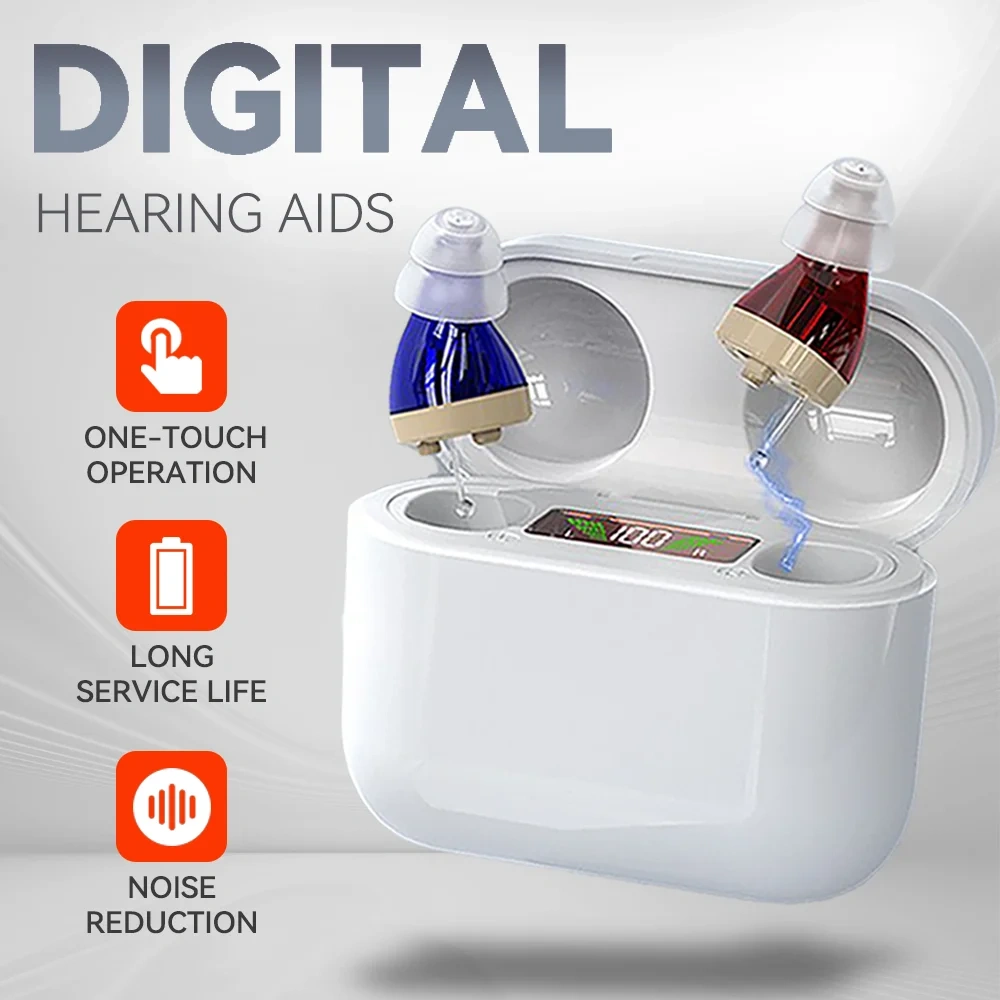 Rechargeable Elderly Hearing Aid