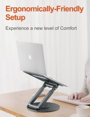 Adjustable Rotating Ergonomic Computer Stand