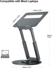 Adjustable Rotating Ergonomic Computer Stand