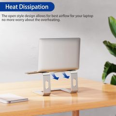 Ergonomic Aluminum Detachable Computer Stand