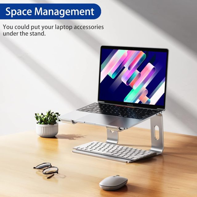 Ergonomic Aluminum Detachable Computer Stand