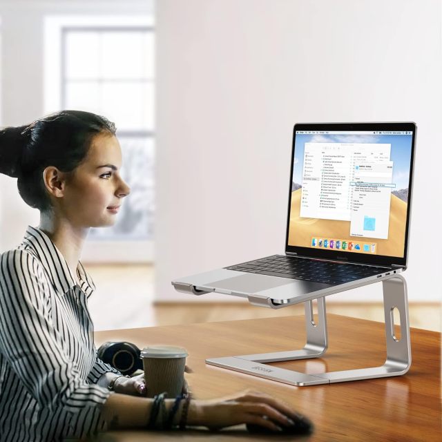 Ergonomic Aluminum Detachable Computer Stand