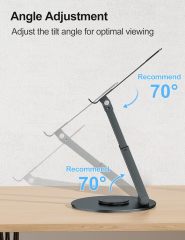 Adjustable Rotating Ergonomic Computer Stand