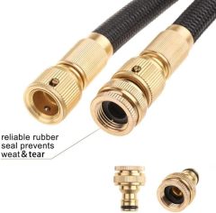 Expandable Garden Hose with Spray Nozzle - Flexible Lightweight Dropshipping Item